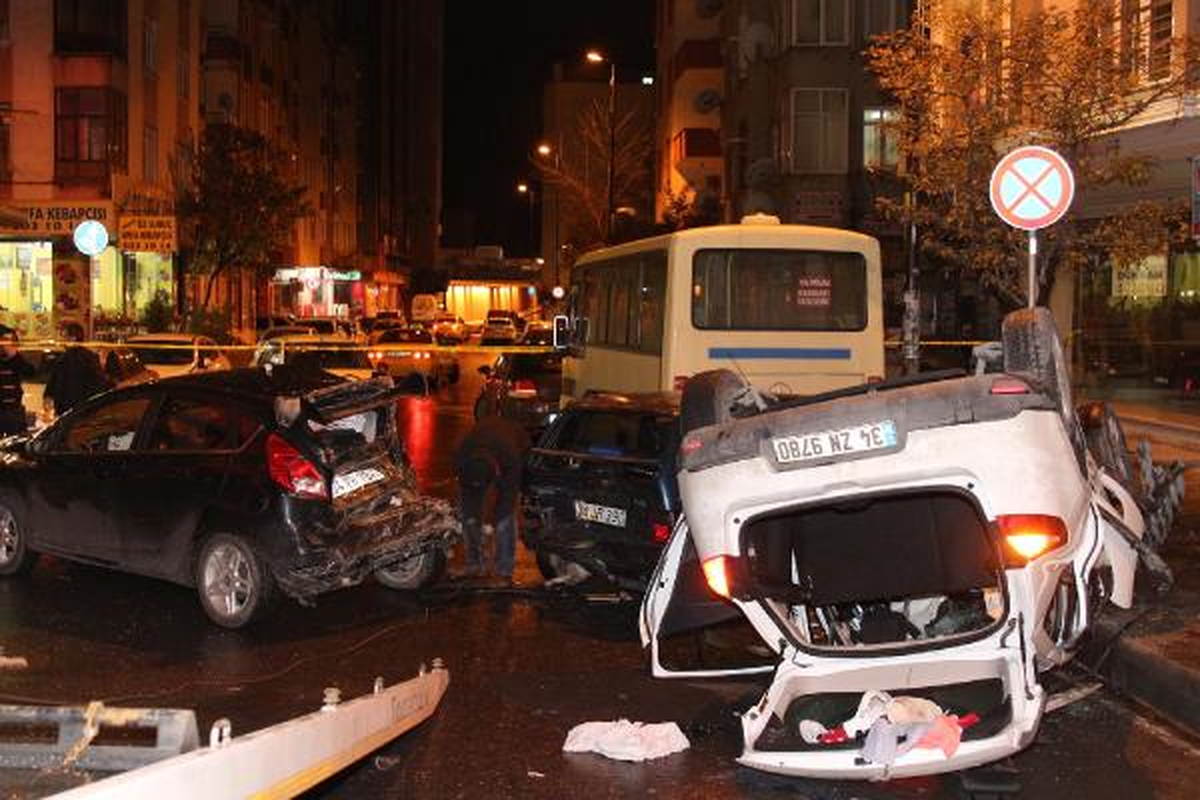 Bahçelievlerde Kaza: 4 Yaralı