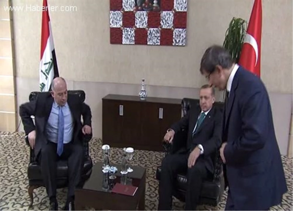 Başbakan Erdoğan, Irak Meclis Başkanı Nuceyfi ile görüştü -