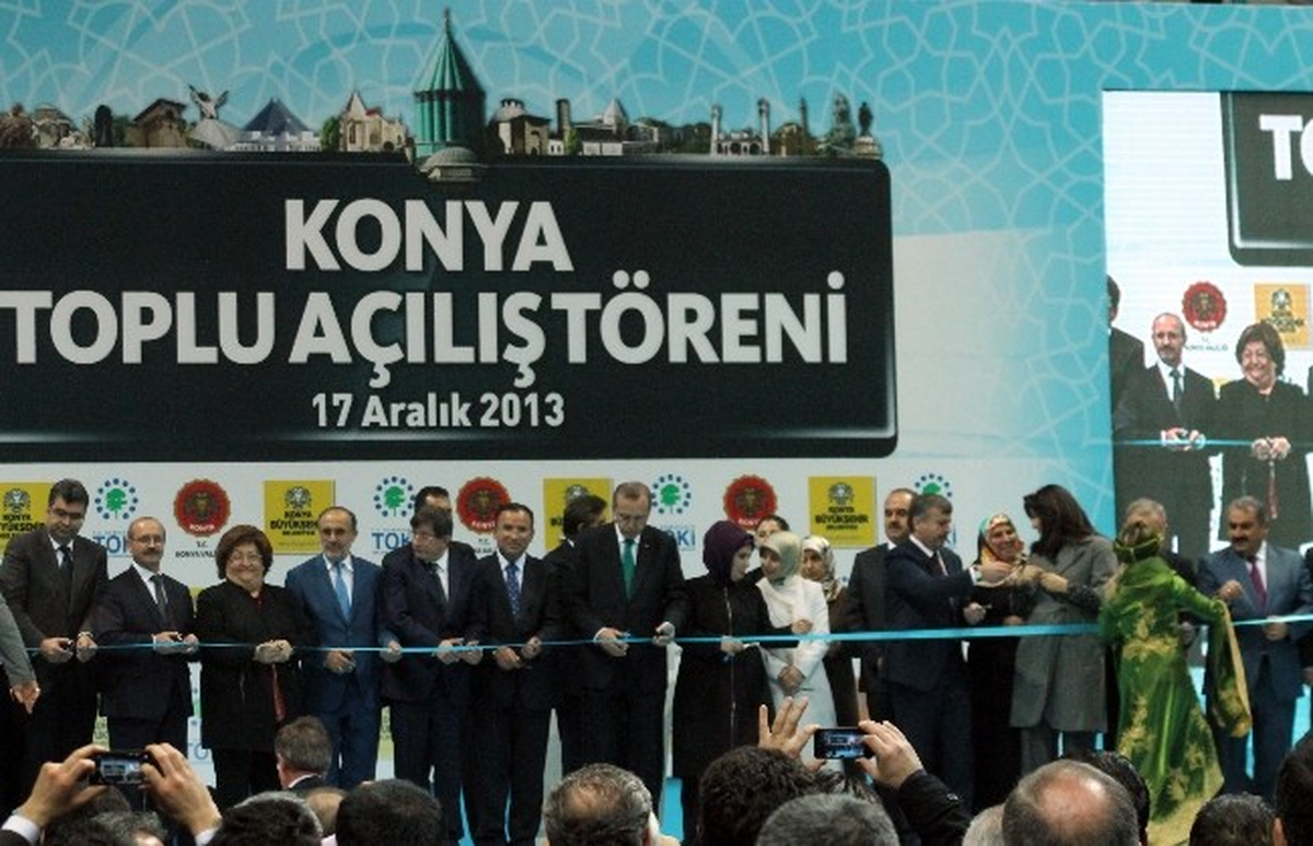 Başbakan Erdoğan, Konya\'da 115 Eserin Açılışını Yaptı