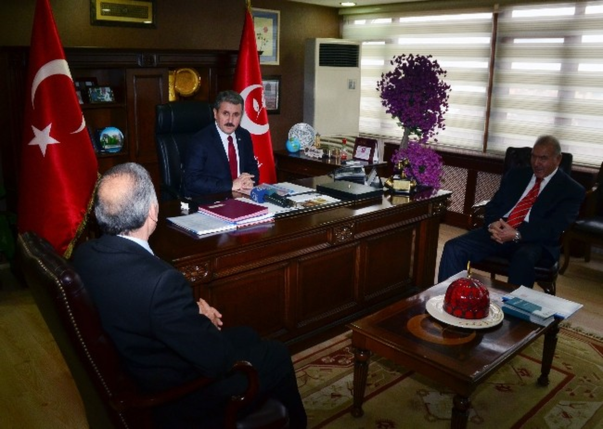 BBP Genel Başkanı Destici, Türkiye Belediyeler Birliği Üyelerini Kabul Etti