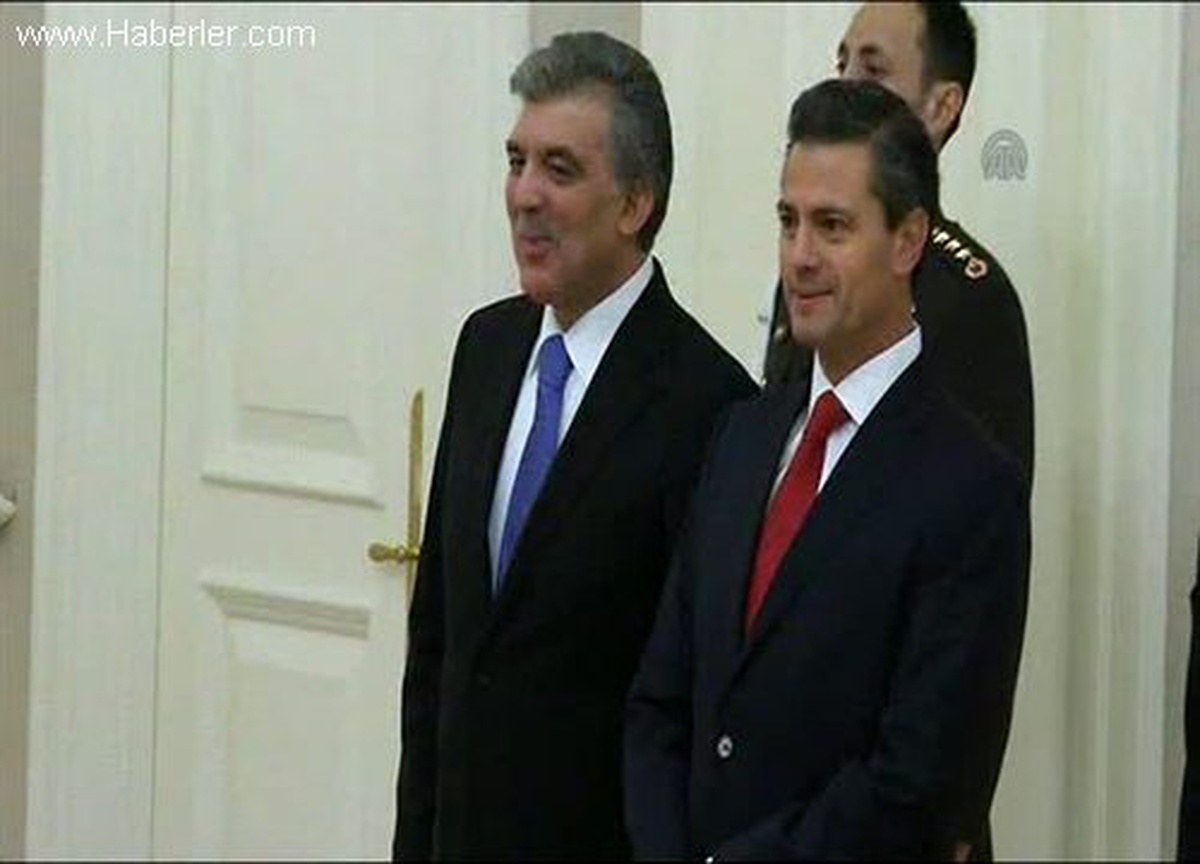 Cumhurbaşkanı Gül, Meksika Cumhurbaşkanı Pena Nieto onuruna yemek verdi -