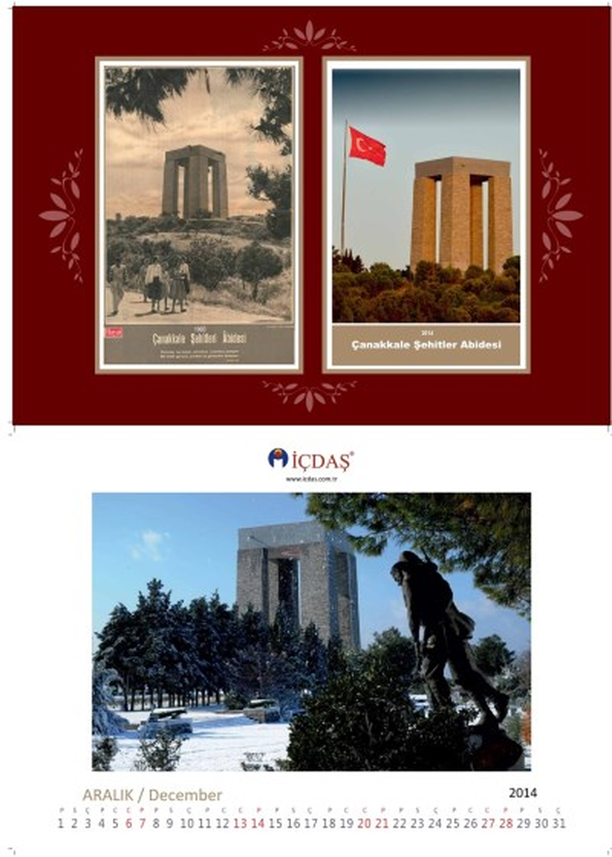 İÇDAŞ\'tan Tarihi ve Kültürel Yeni Yıl Takvimi ve Fotoğraf Sergisi