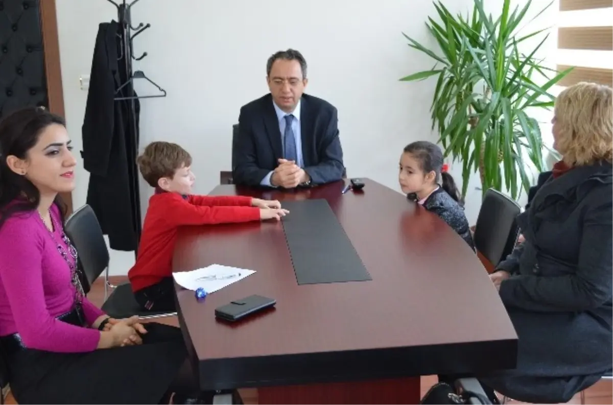 İlk Röportajlarını Kaymakam Kubilay ile Yaptılar