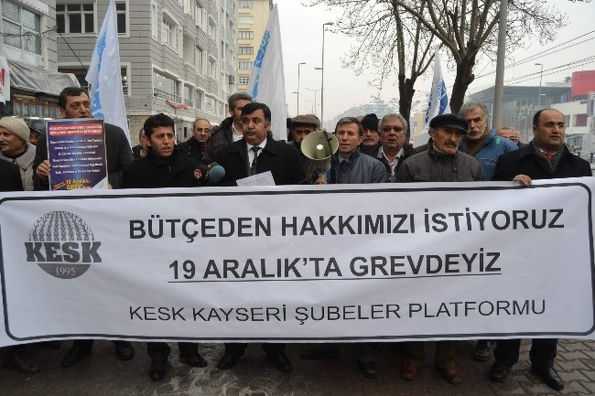 Kesk Kayseri Şubeler Platformu İl Temsilcisi Sedat Ünsal Açıklaması