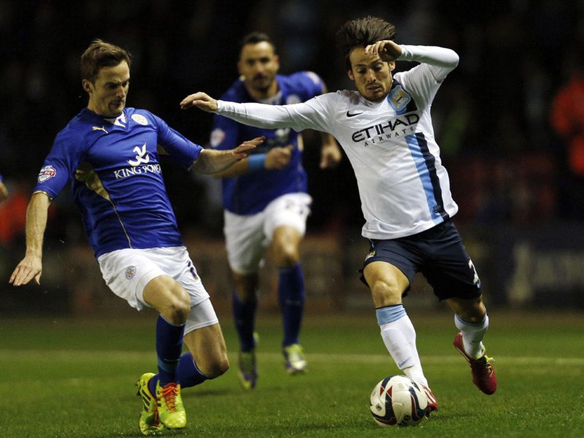 Manchester City, Leicester City\'de Zorlanmadı: 1-3