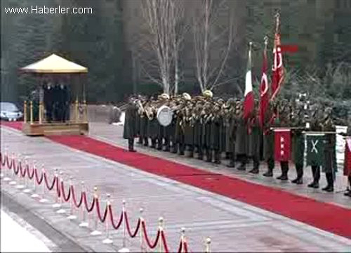 Meksika Cumhurbaşkanı Çankaya Köşkü\'nde
