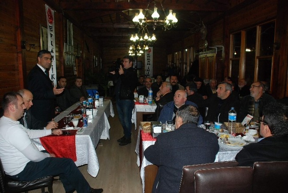 MHP'li İkikat, Muhtarlarla Bir Araya Geldi