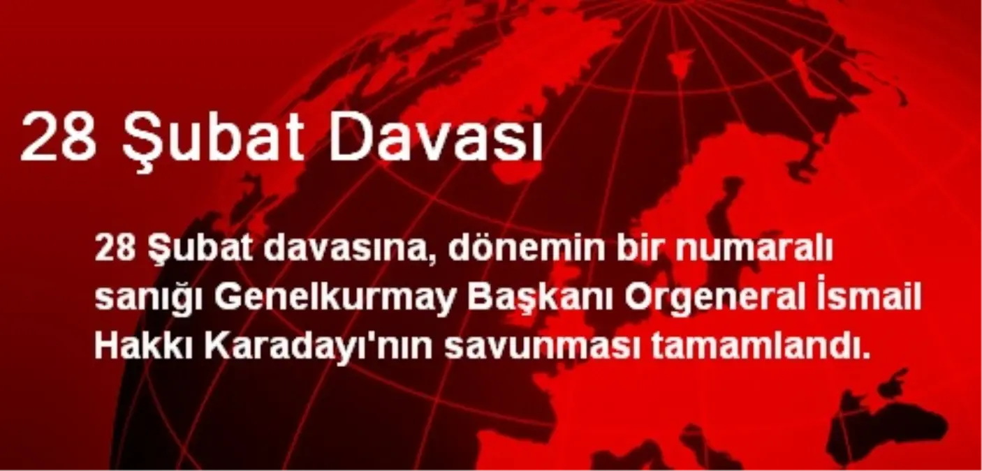 28 Şubat Davası