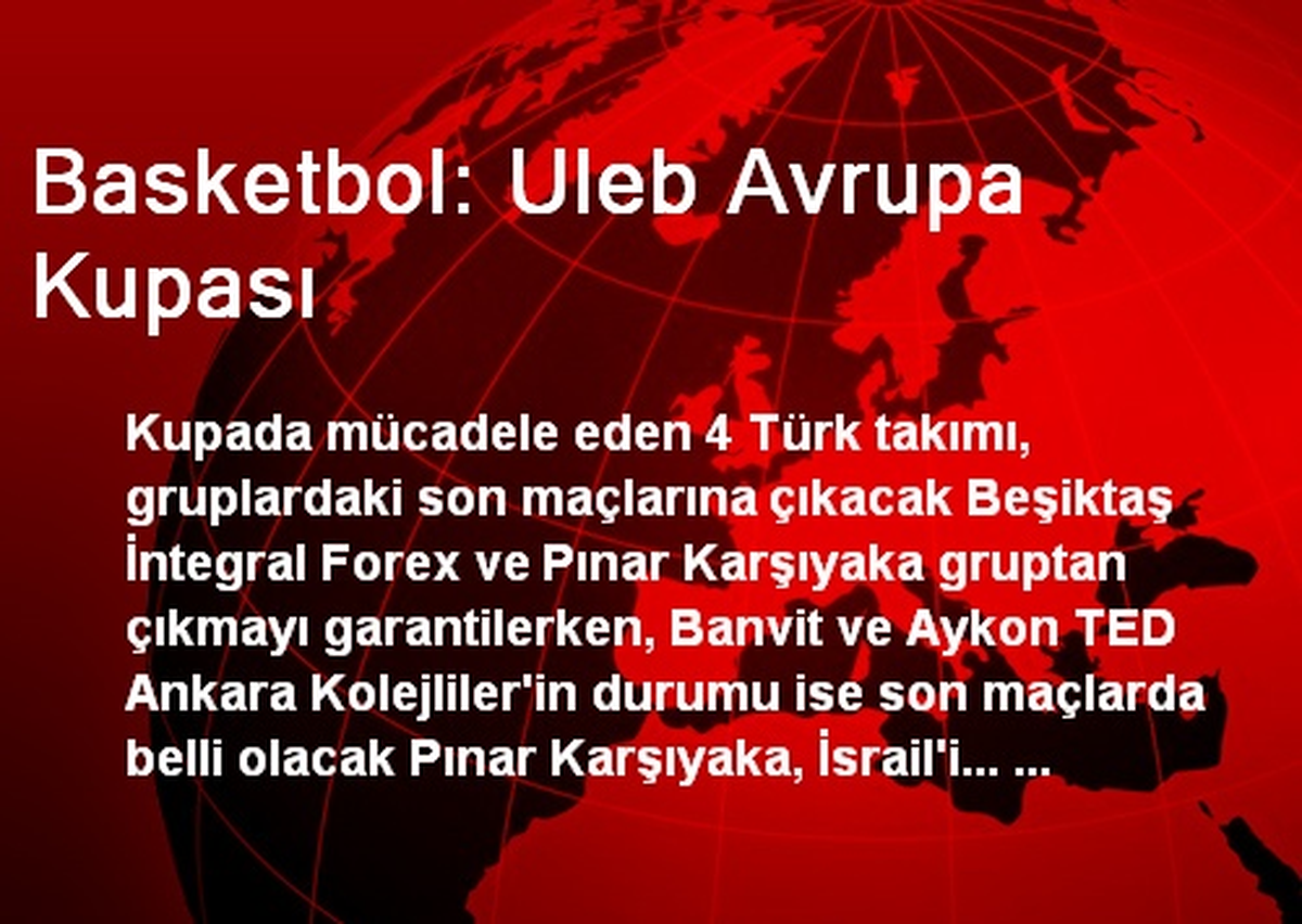 Basketbol: Uleb Avrupa Kupası