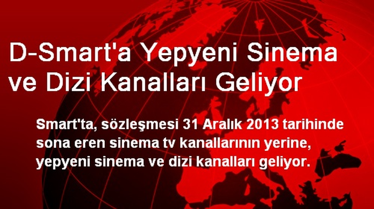 D-Smart\'a Yepyeni Sinema ve Dizi Kanalları Geliyor