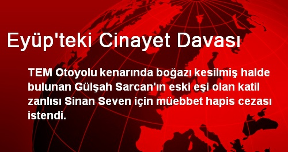 Eyüp\'teki Cinayet Davası