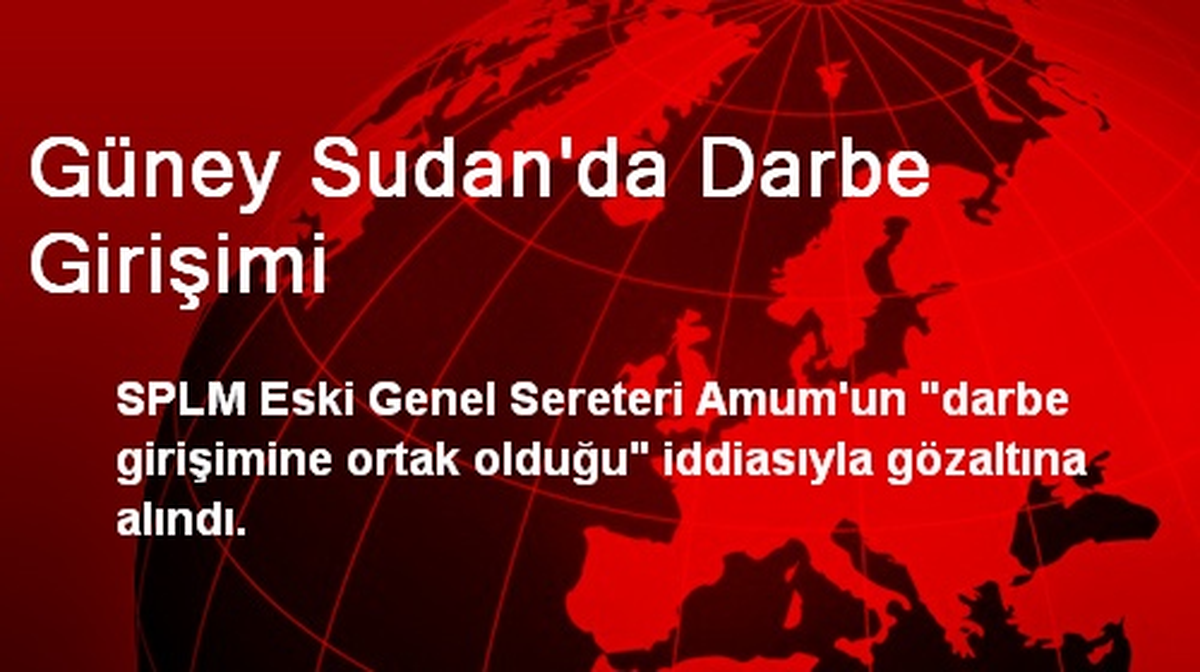 Güney Sudan\'da Darbe Girişimi