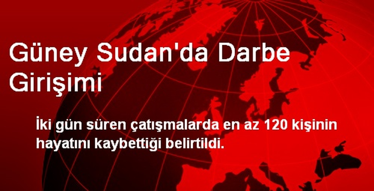 Güney Sudan\'da Darbe Girişimi