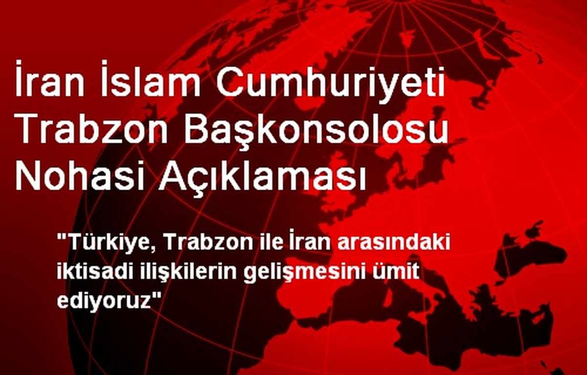 "İktisadi İlişkilerin Gelişmesini Ümit Ediyoruz"