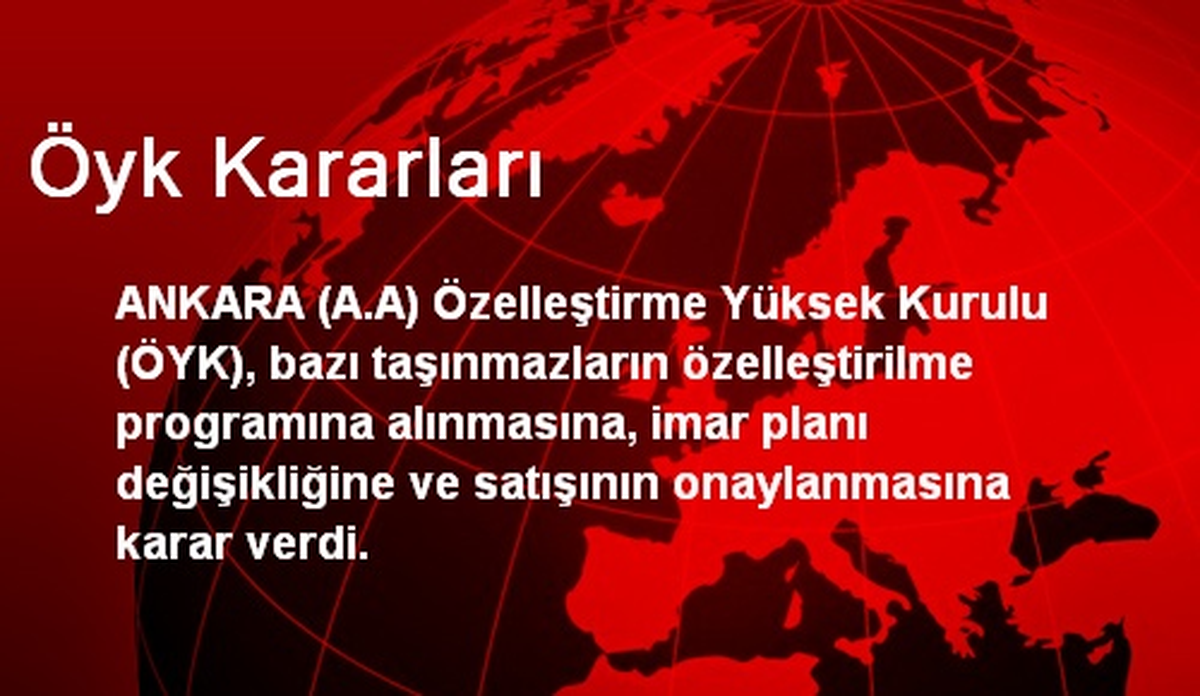 Öyk Kararları