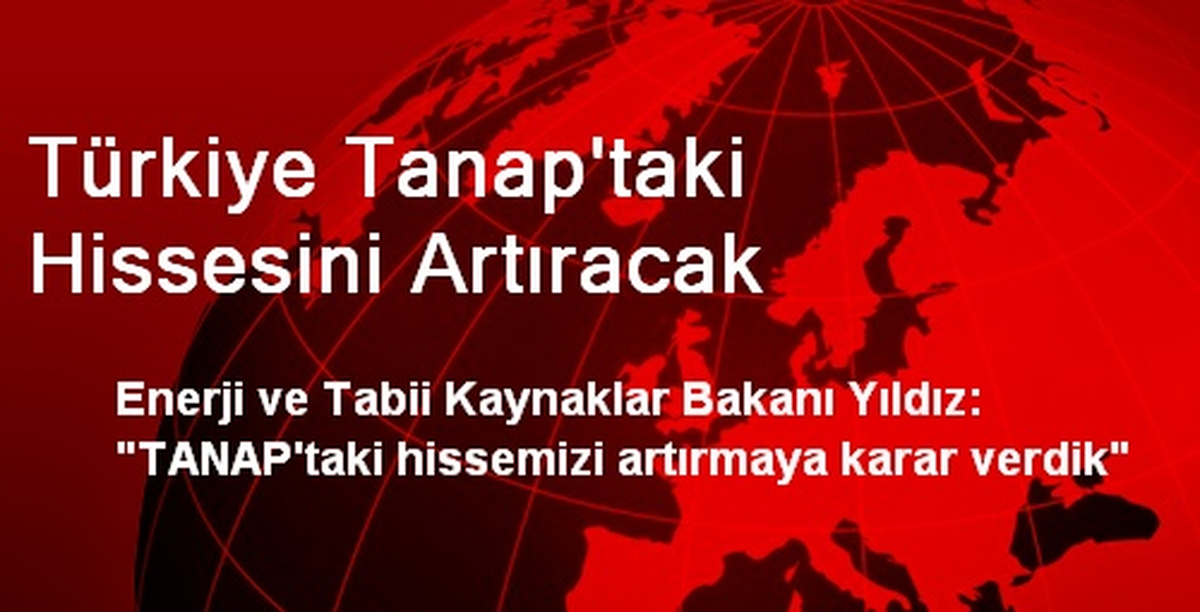 Türkiye Tanap\'taki Hissesini Artıracak