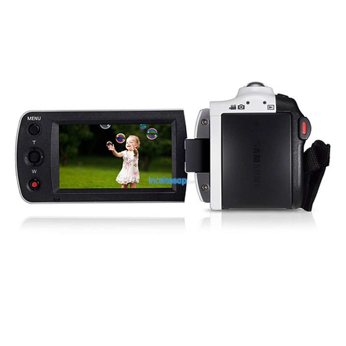 Samsung Hmx-F90wpp/xtr 2.7" Hd Memory Kamera Beyaz