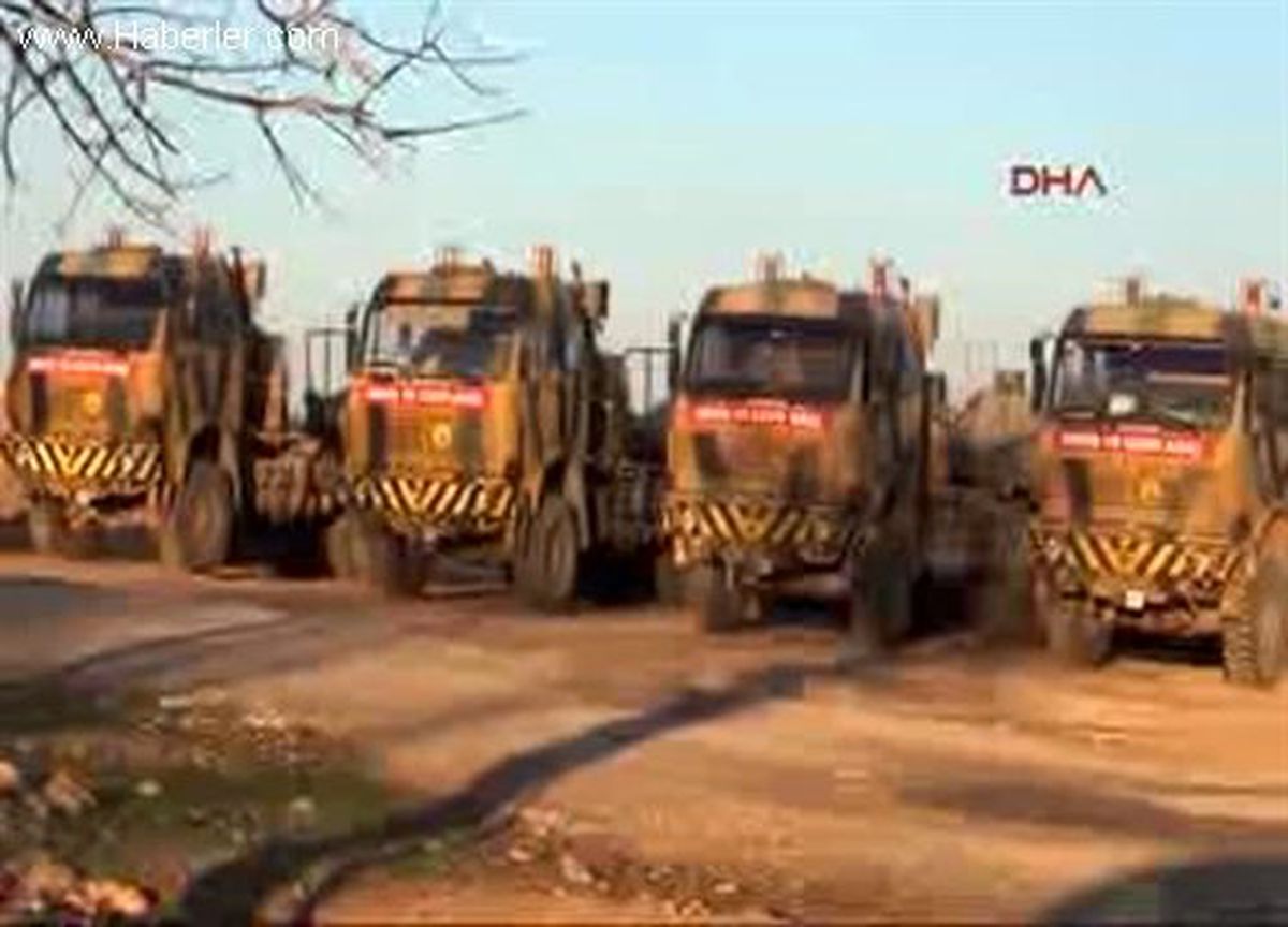 Şanlıurfa Suriye Sınırına Tank Sevkiyatı