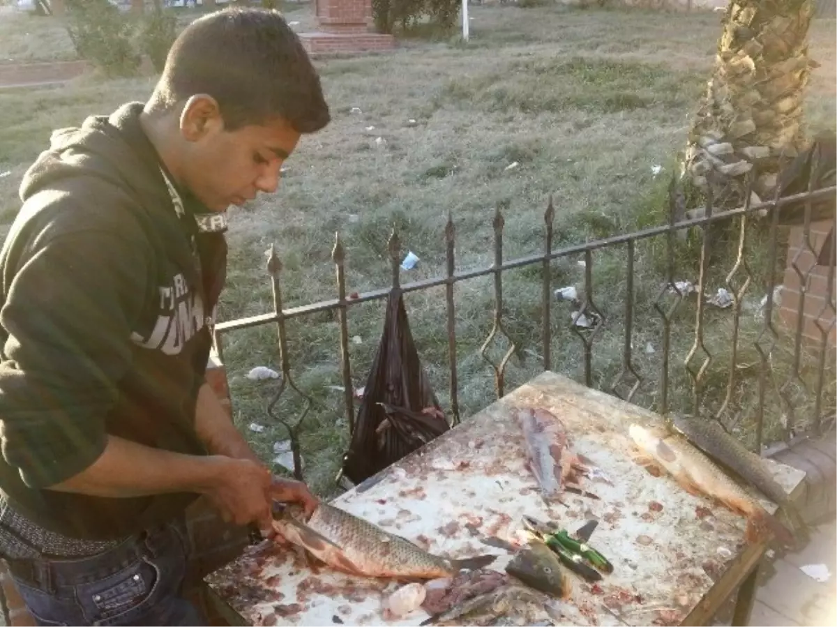 Soğuk Havalar Balıkçılara Yaradı