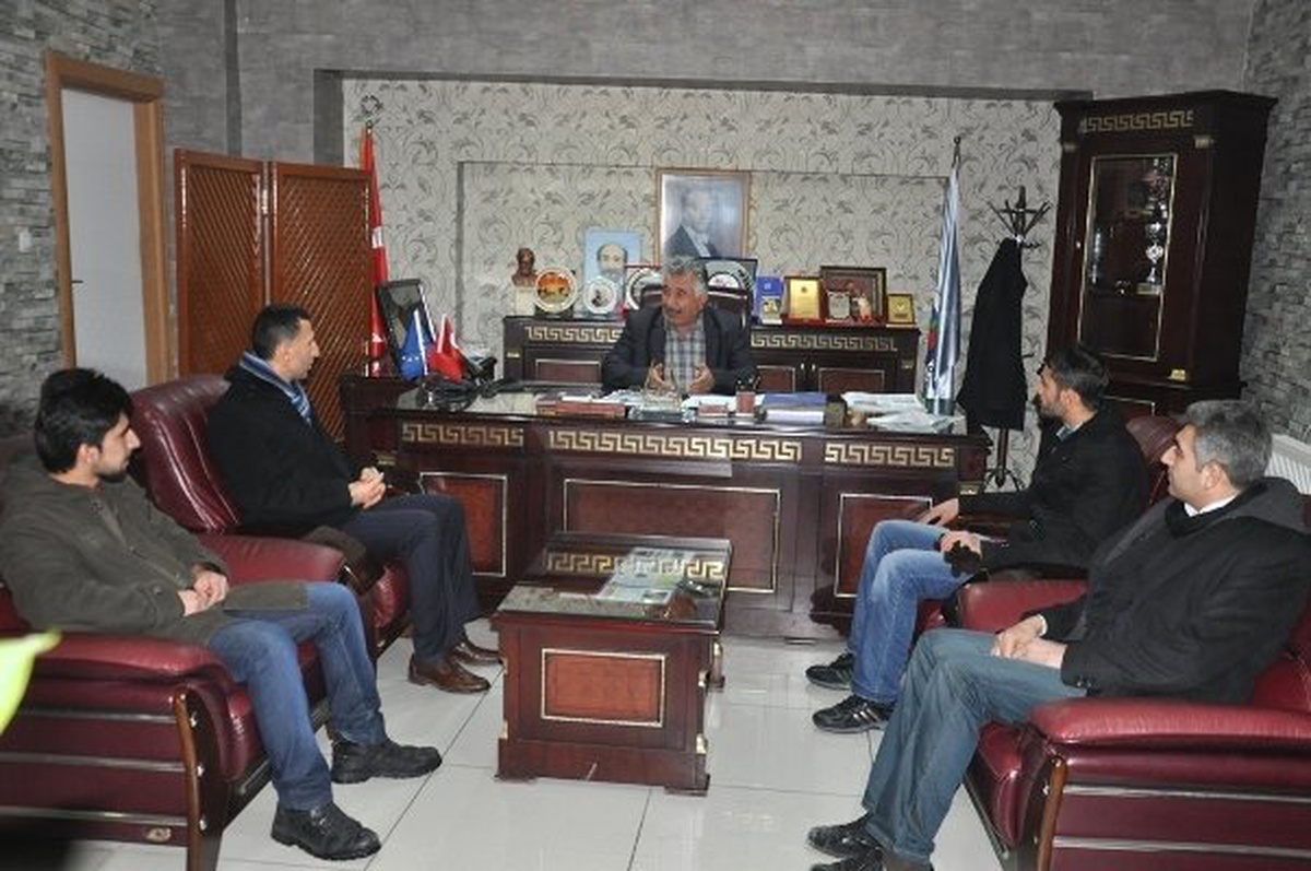 SYO Öğrencileri, Siirt Belediye Başkanı Sadak\'ı Ziyaret Etti