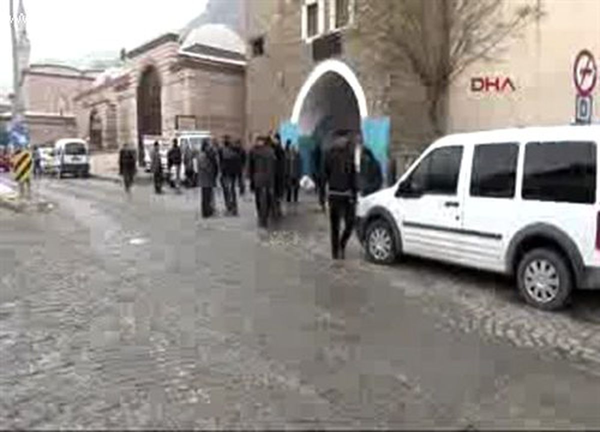 Tokat\'ta Afgan Göçmenlerden Kömür Eylemi
