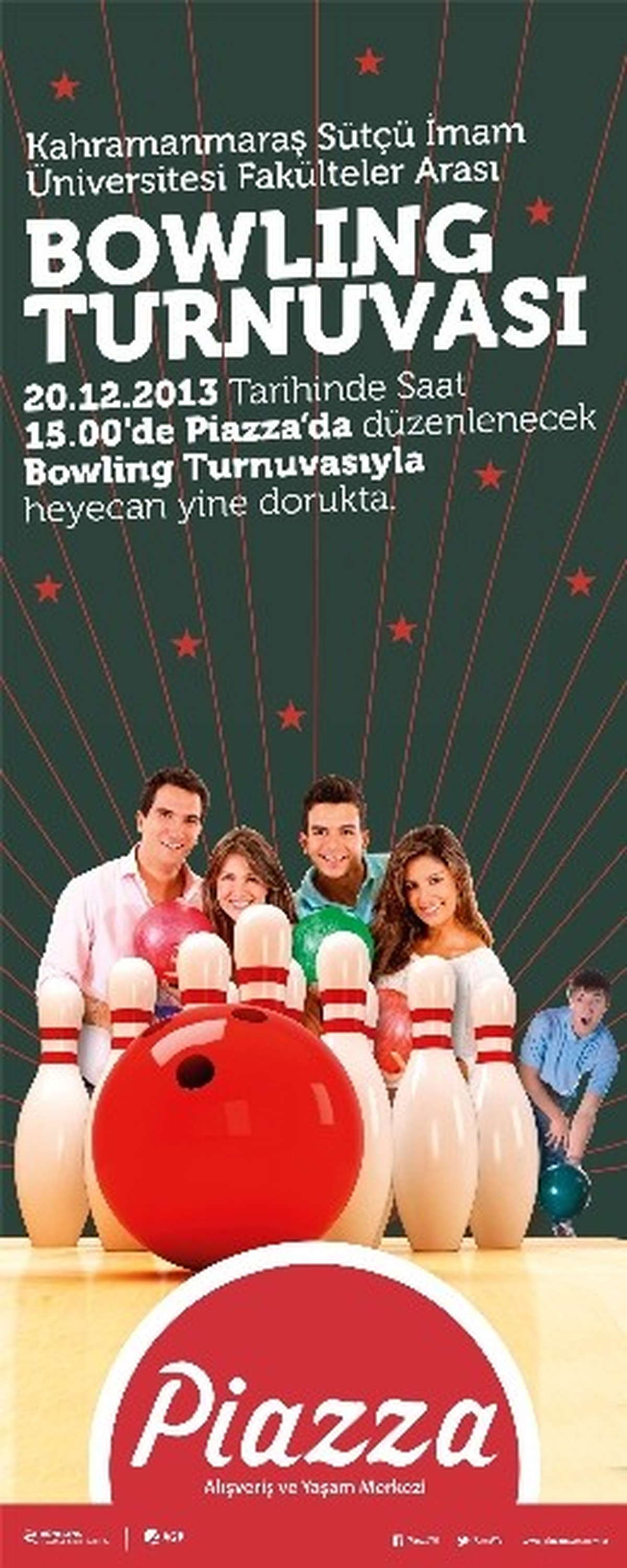 Üniversiteliler Bowling Turnuvasında Stres Atacak