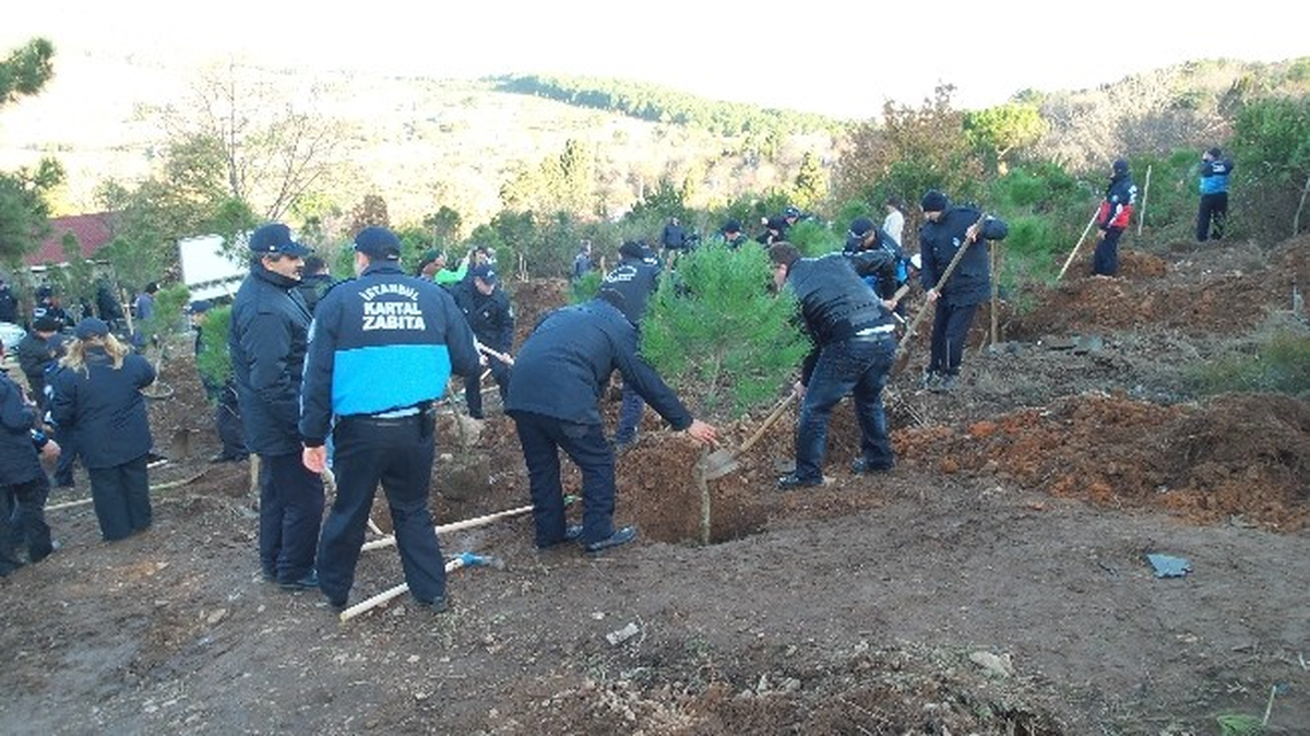 62 Bin 200 Ağacı Olan Başkan, 62 Bin 201\'inci Ağacını Dikti