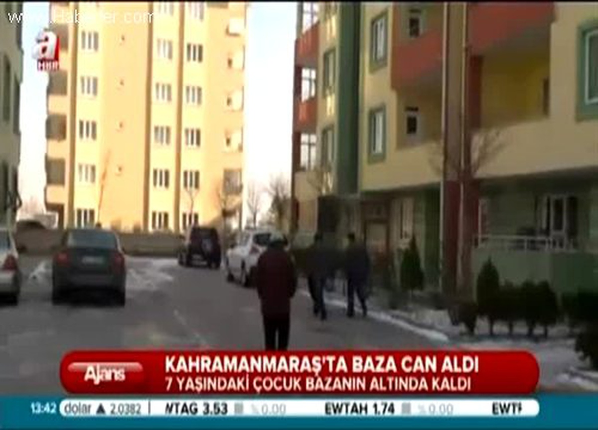 7 Yaşındaki Çocuk Baza Kurbanı Oldu