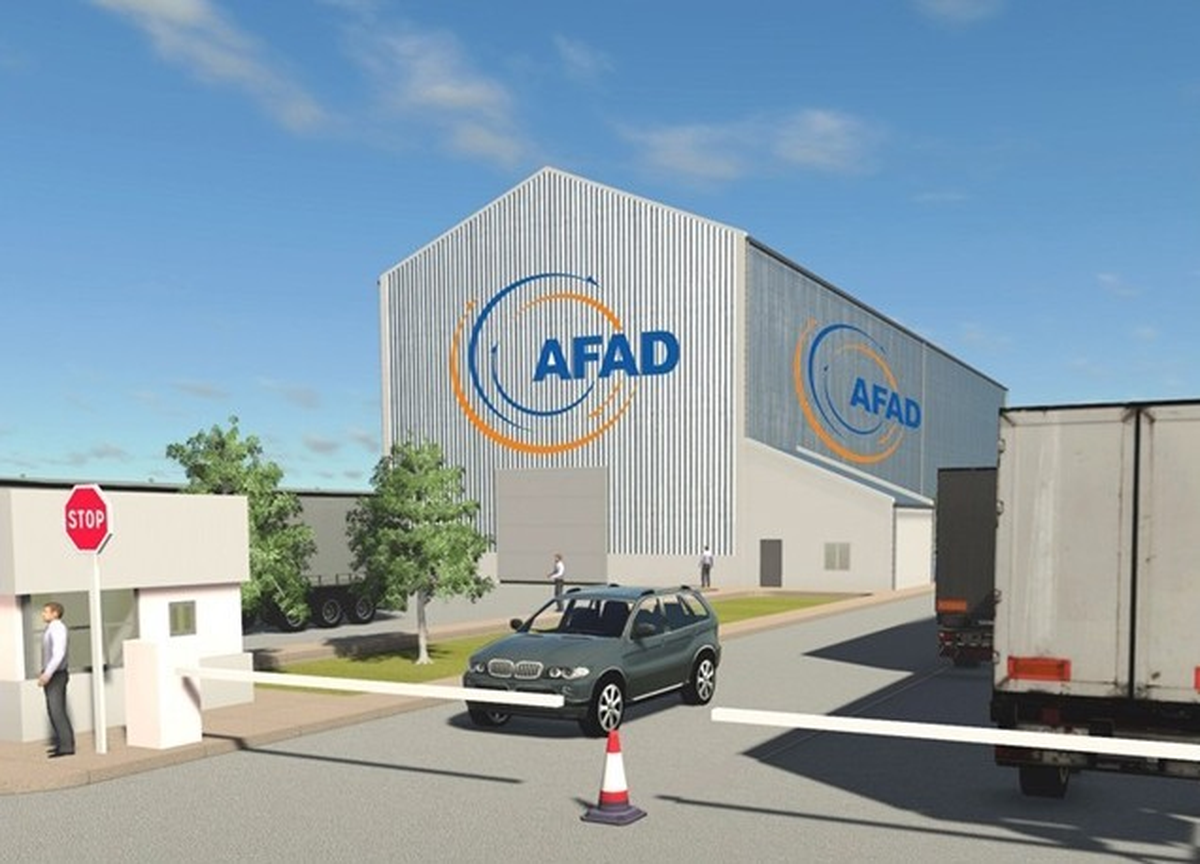 Afad Düzce\'ye Lojistik Depo Kuruyor