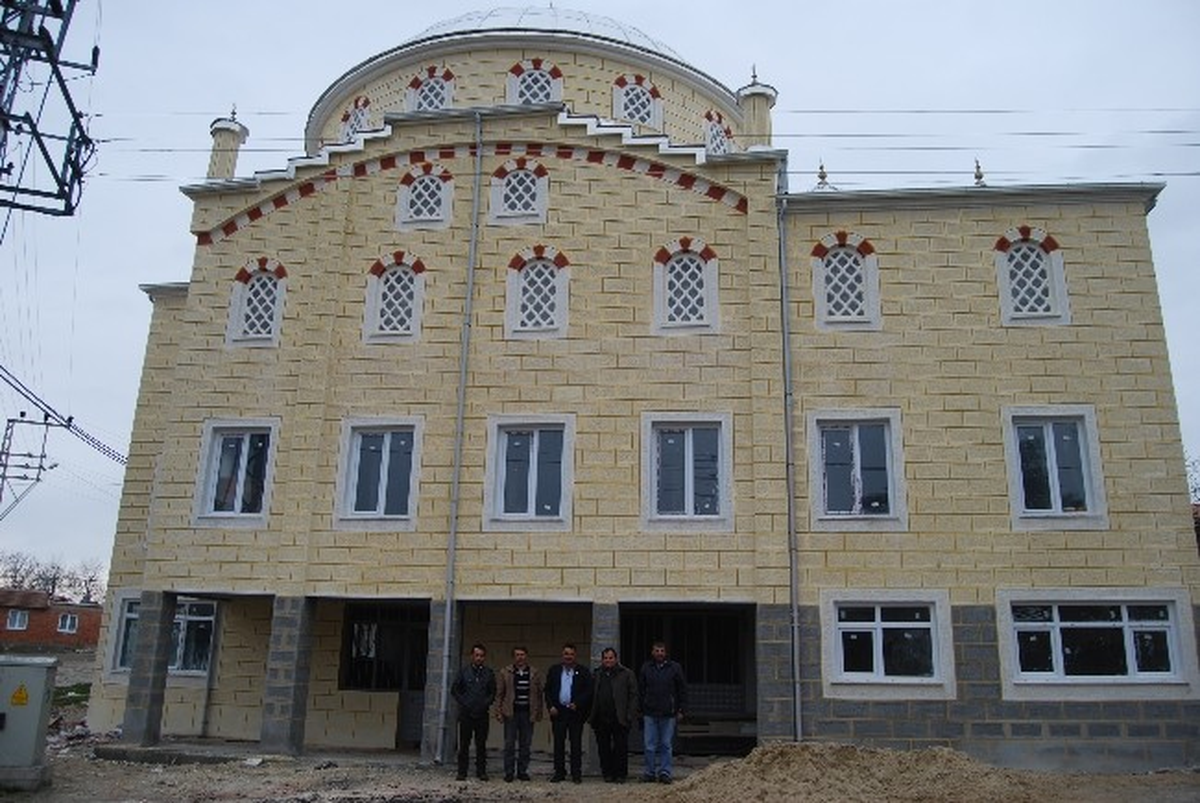 Aksakal Köyü Caminin İnşaatı Devam Ediyor