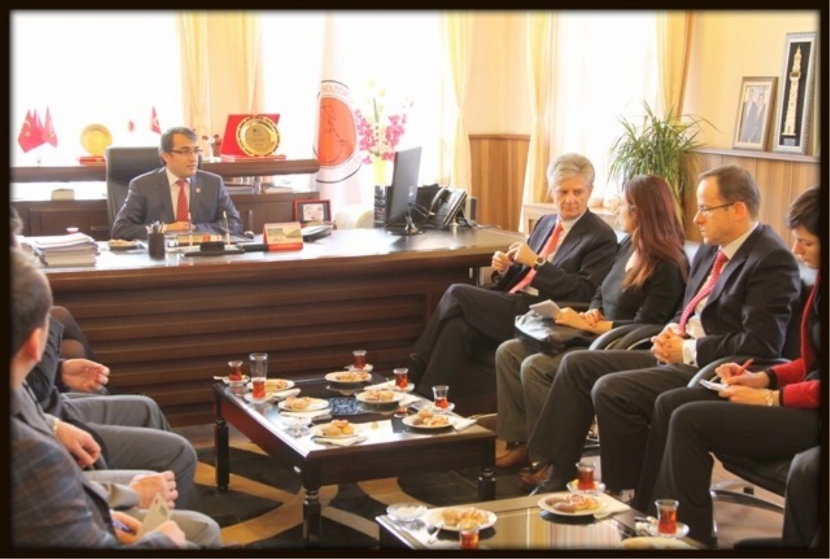 Avusturya\'nın Ankara Büyükelçisi Wölfer Bozok Üniversitesini Ziyaret Etti