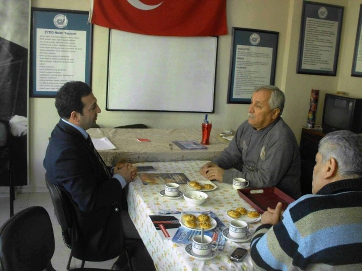 CHP\'li Aday Adayı Baytekin, Çydd\'ni Ziyaret Etti