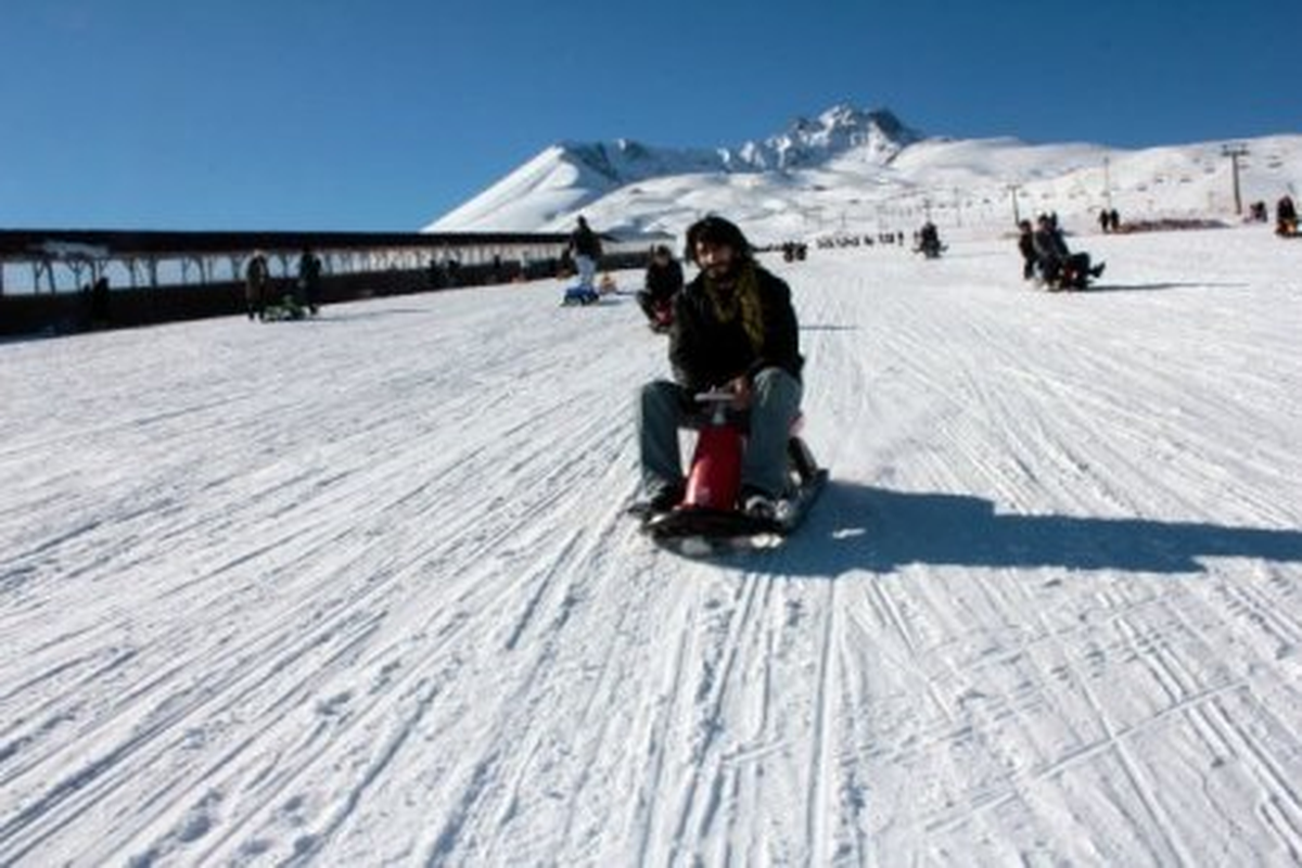 Erciyes\'te Kayak Keyfi
