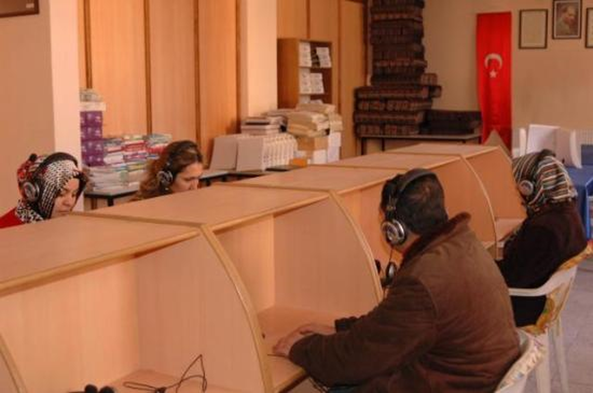 Gaziantep\'te Sesli Kütüphane Kurma Çalışmaları