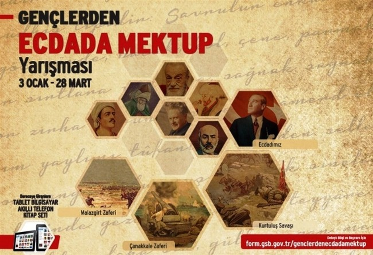 Gençler Ecdadına Mektup Yazıyor