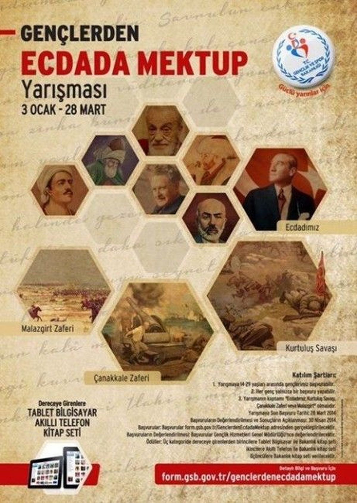 Gençlerden Ecdada Mektup