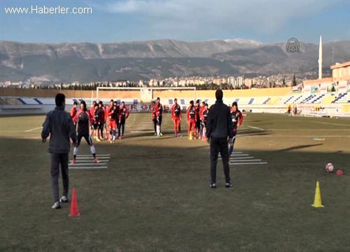 Kahramanmaraşspor\'da Balıkesirspor maçı hazırlıkları -
