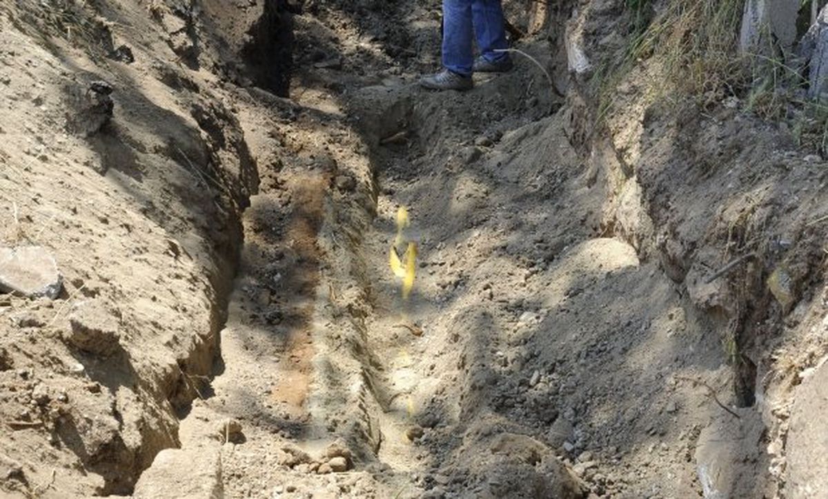 Kepçe Doğalgaz Borusunu Patlattı