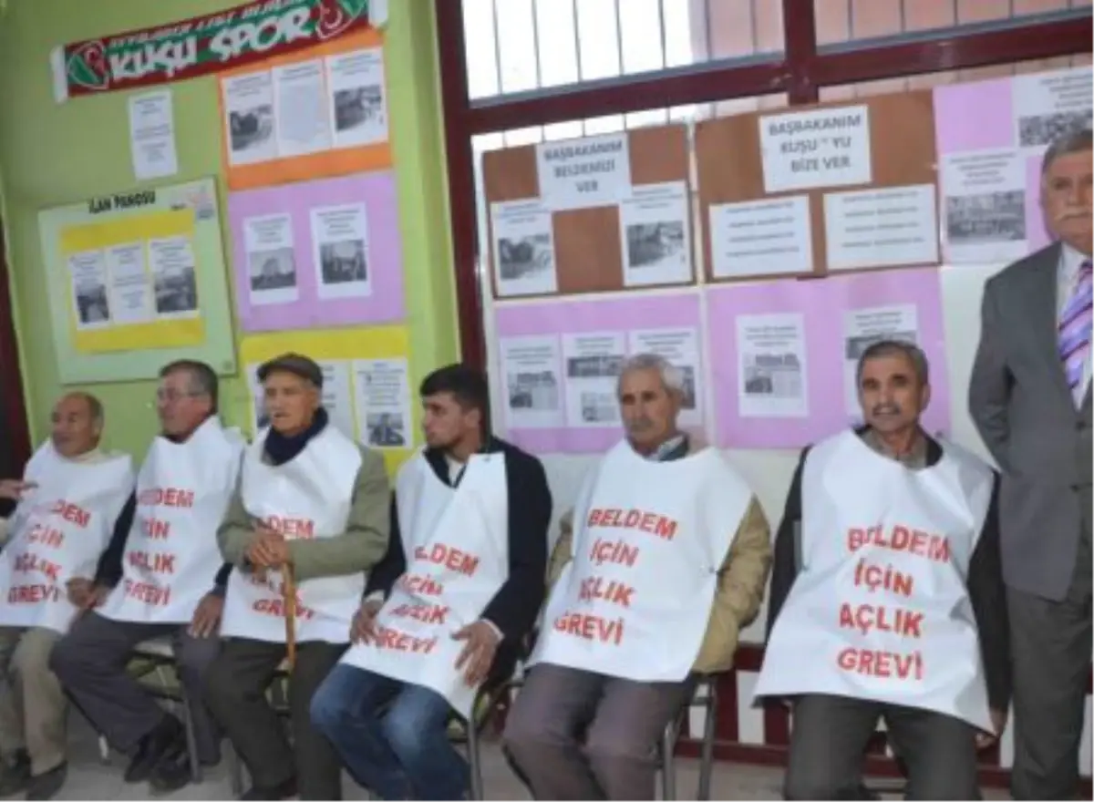 Kuşu Beldesi Sakinleri Açlık Grevine Başladı