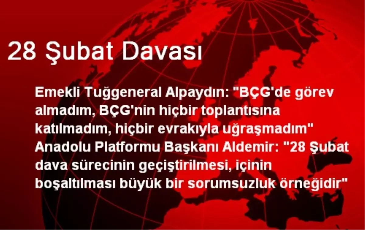 28 Şubat Davası