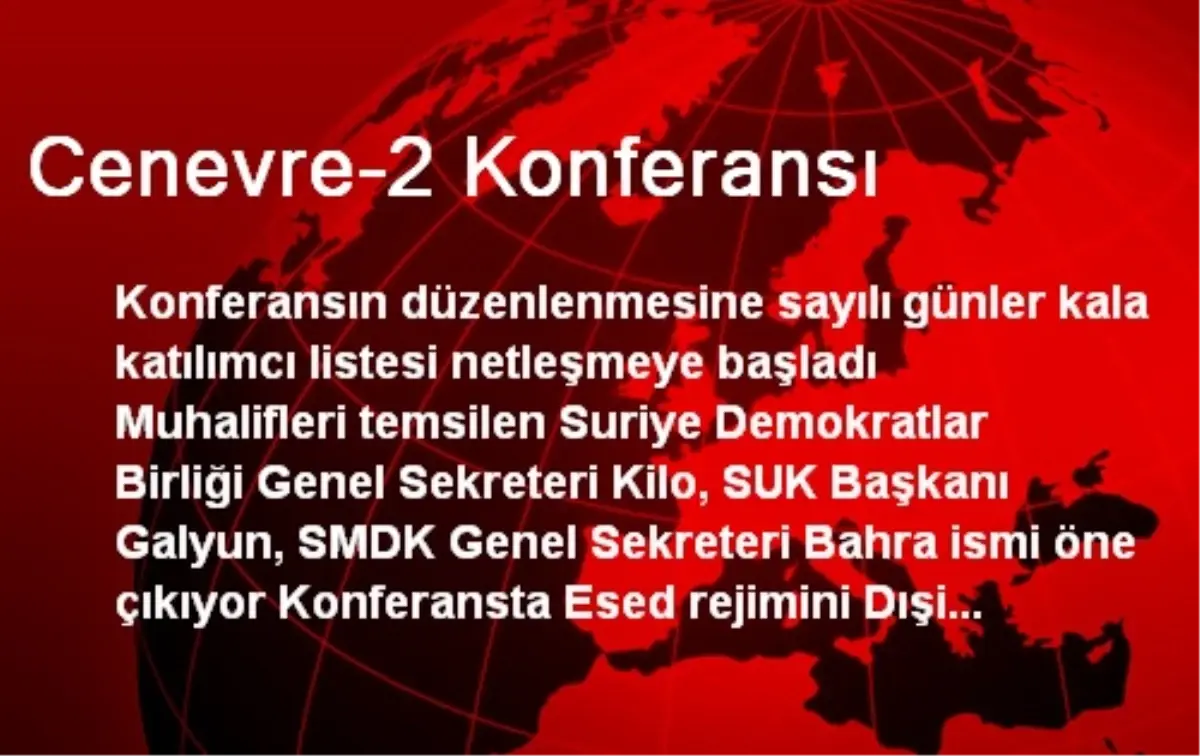 Cenevre-2 Konferansı