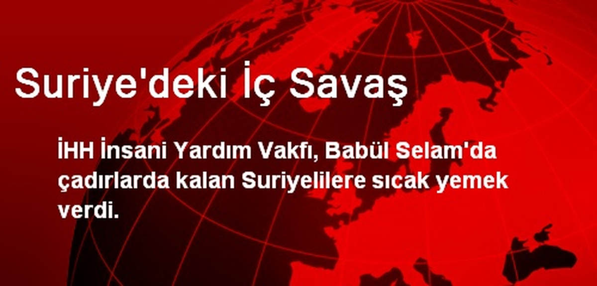 Suriye\'deki İç Savaş