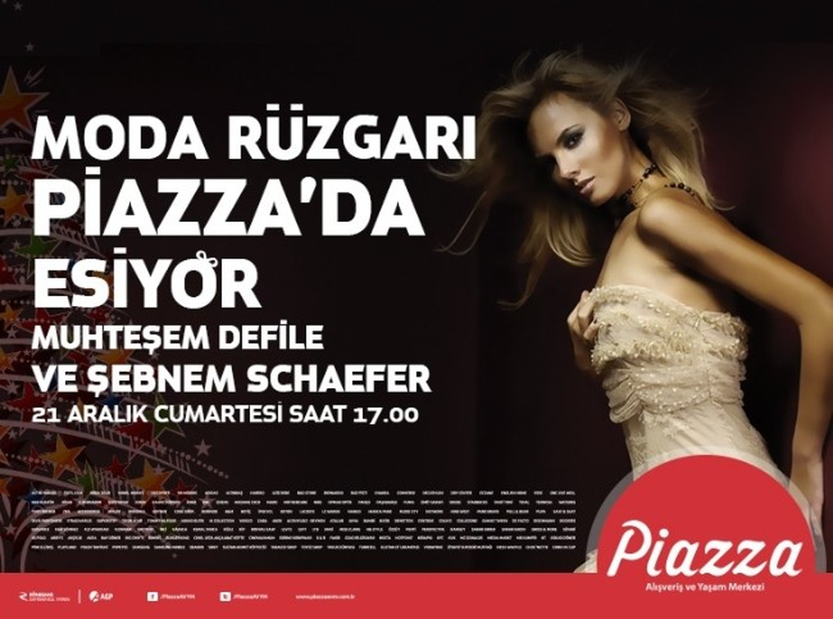 Samsun Piazza\'da \'Moda\' Rüzgarı Esecek