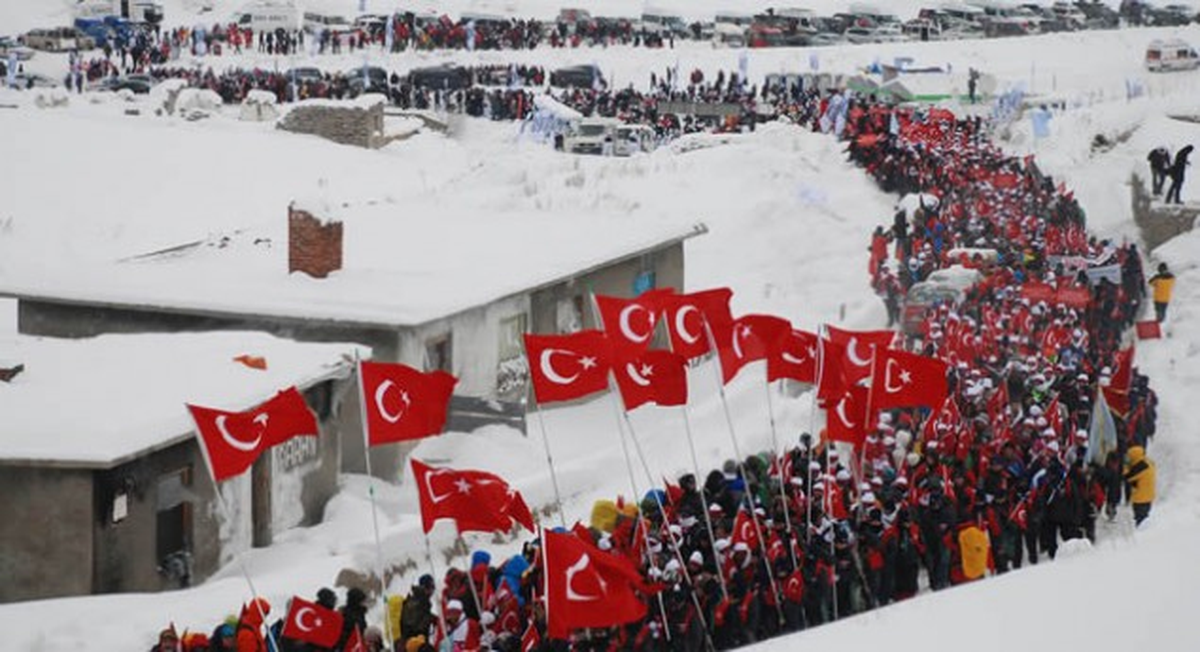 Sarıkamış Şehitlerini Anma Yürüyüşü