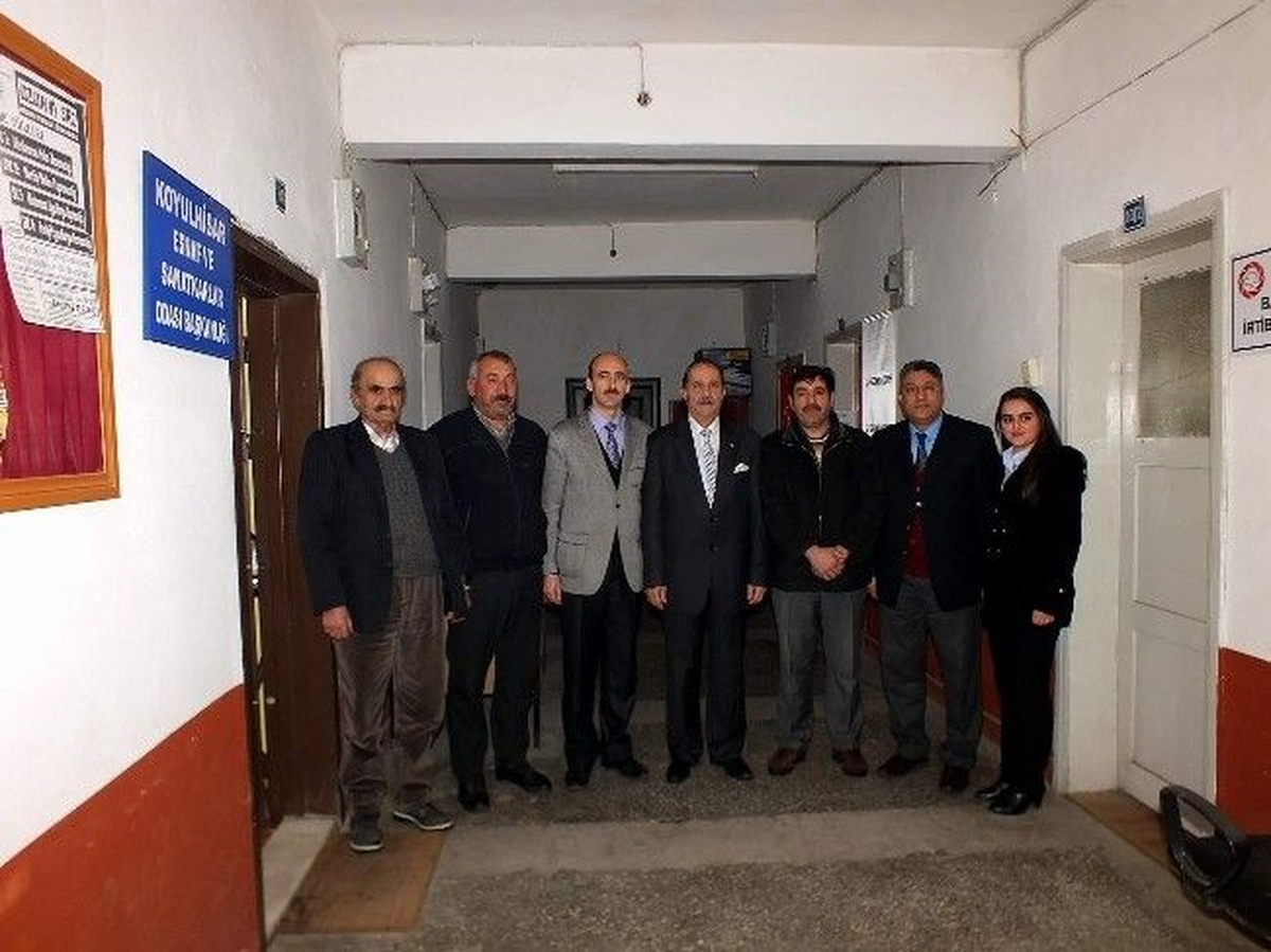 Sesob Başkanı Köksal, Suşehri\'de Ziyaretlerde Bulundu