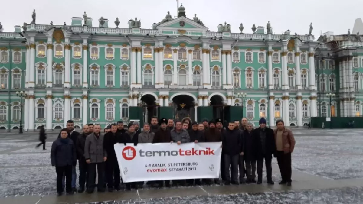 Termo Teknik Başarılı Bayilerini St. Petersburg'ta Ağırladı
