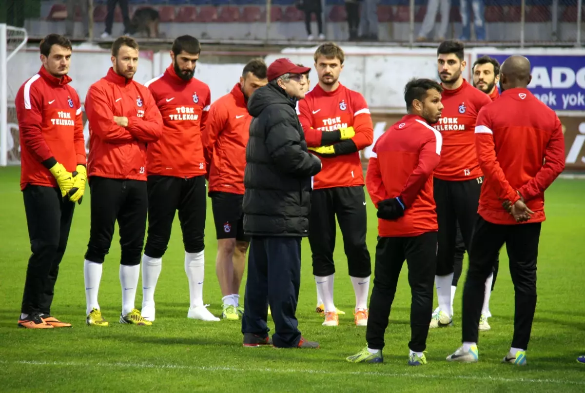 Trabzonspor, Galatasaray Maçı Hazırlıklarına Başladı