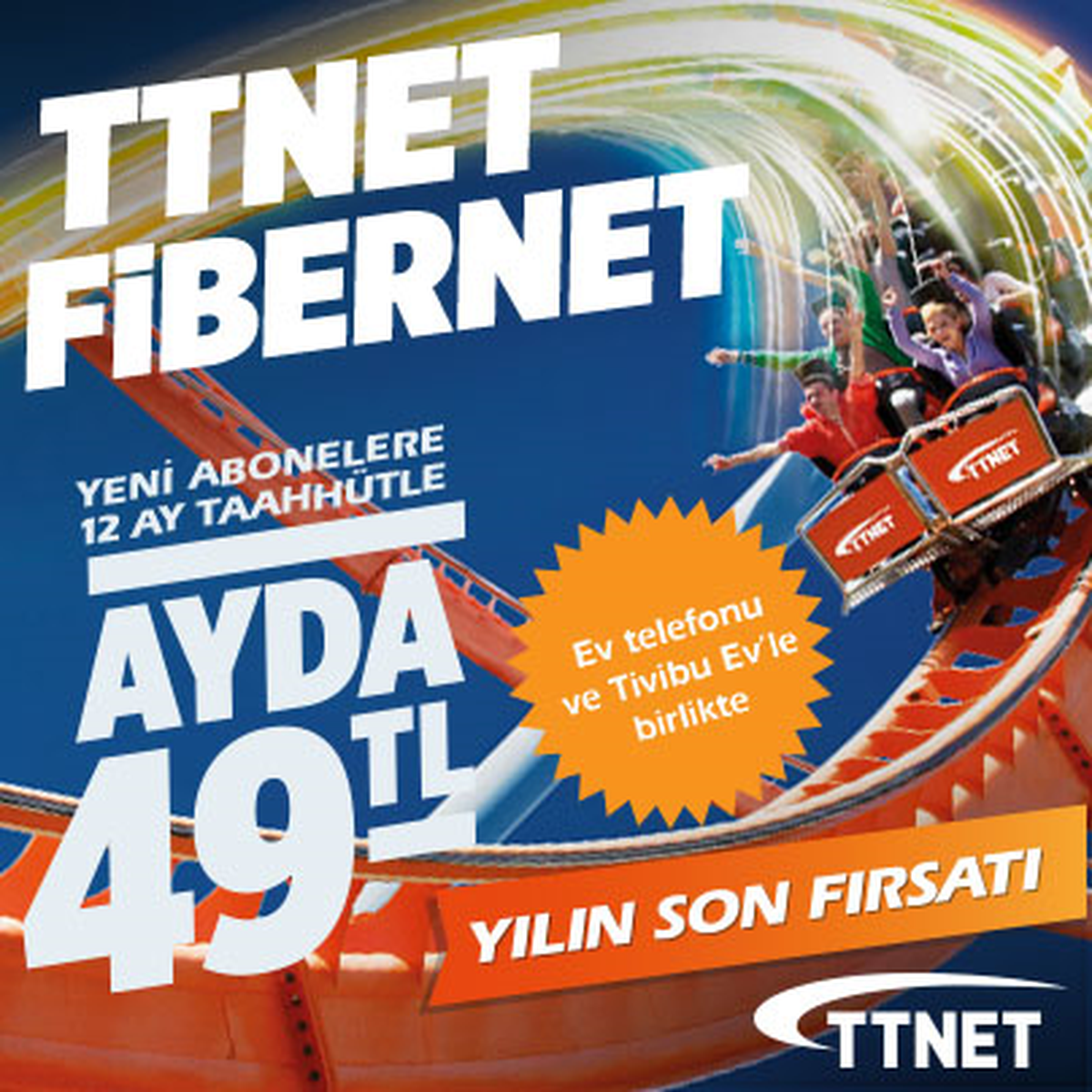 TTNET FİBERNET\'TE YILIN SON FIRSATI!