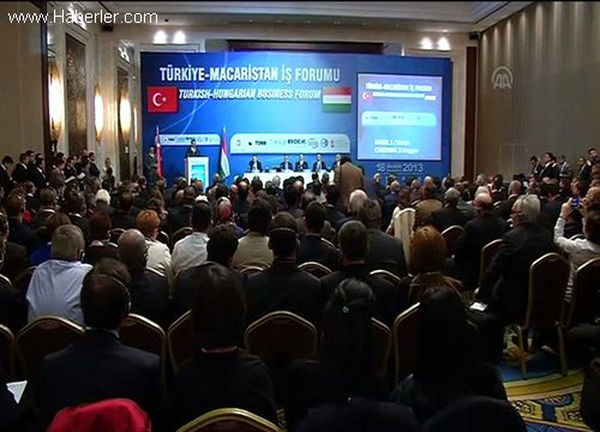 Türkiye-Macaristan İş Forumu - Hisarcıklıoğlu -