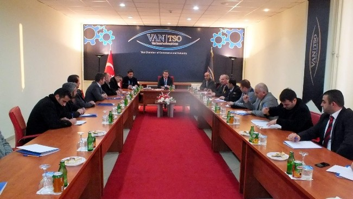 Van Tso\'da Sektör Değerlendirme Toplantısı